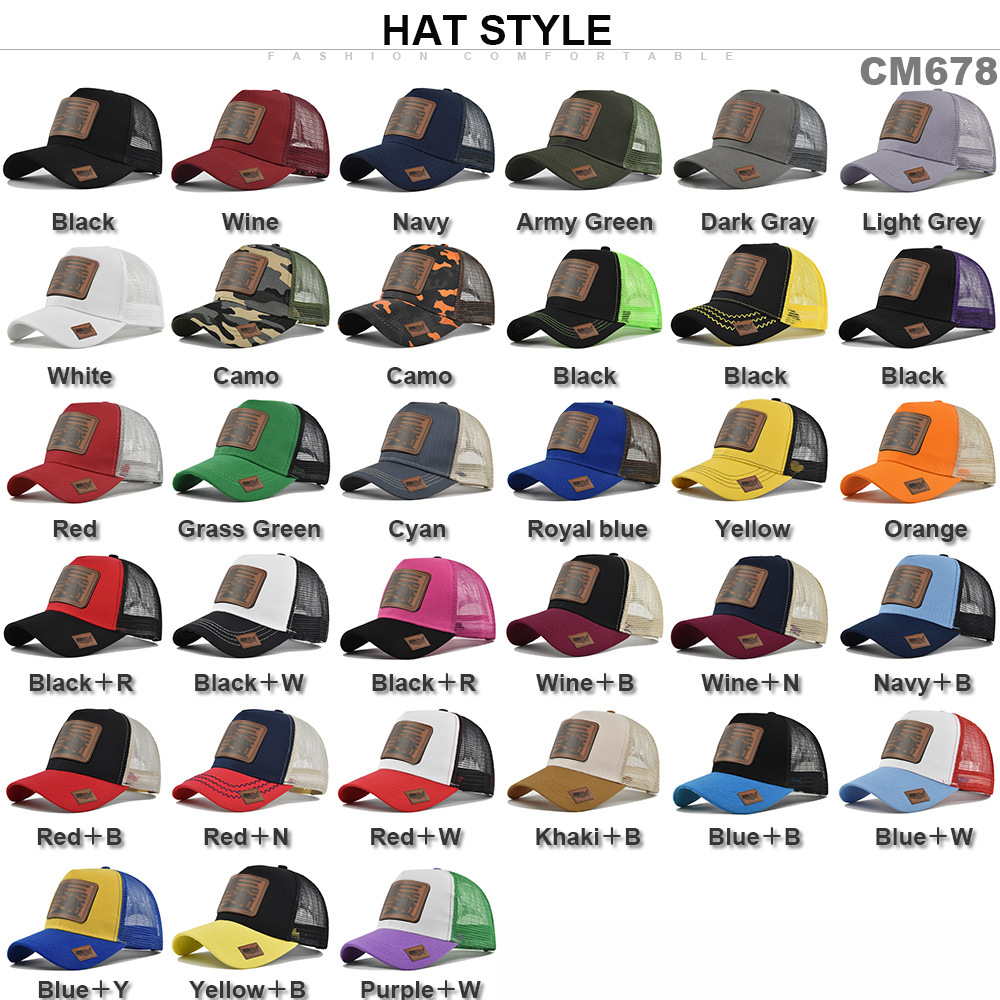 Novo Boné de Beisebol Unissex  - Trucker Cap Mesh avaliação e preço