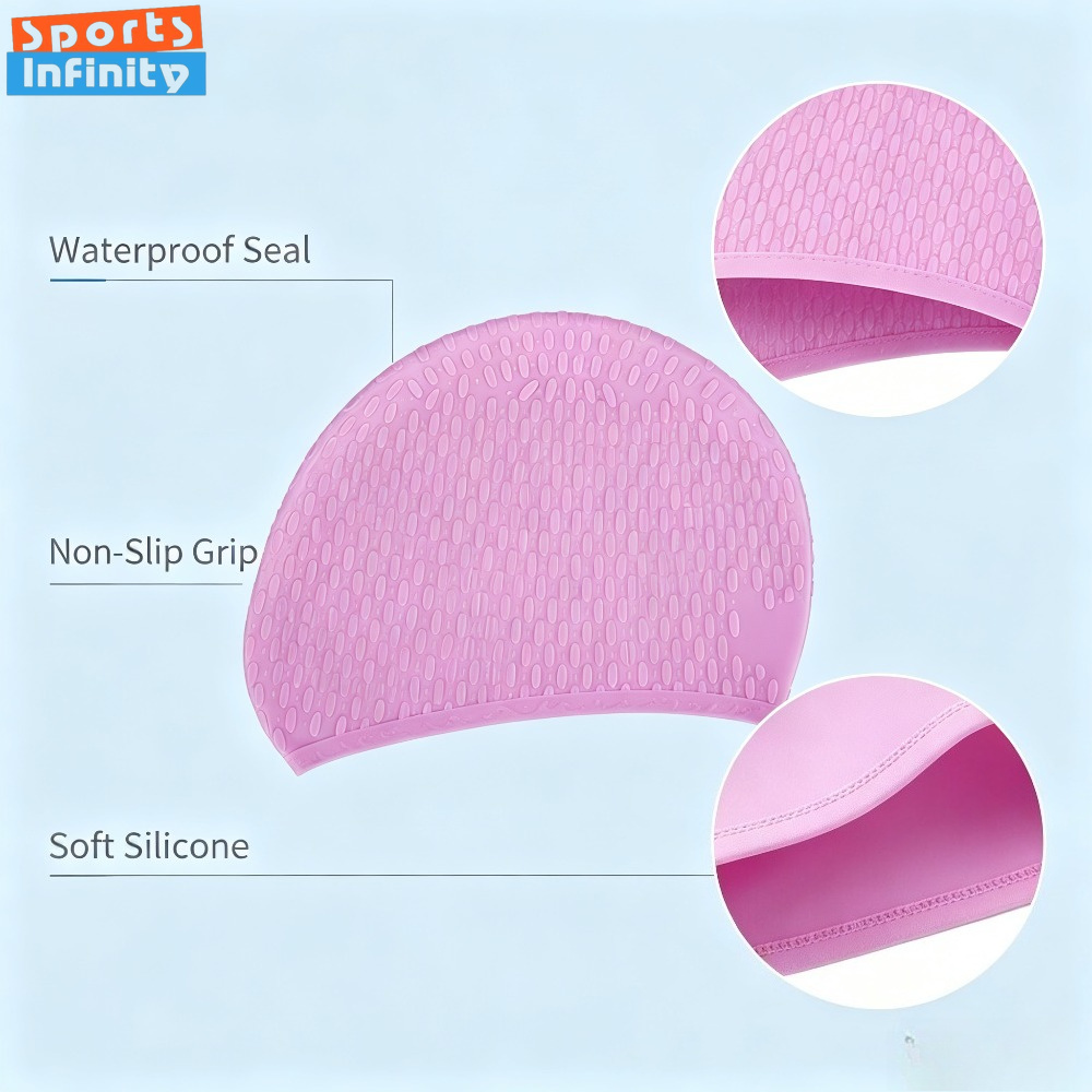 Touca de Natação de Silicone p - Swim Hat Silicone avaliação e preço