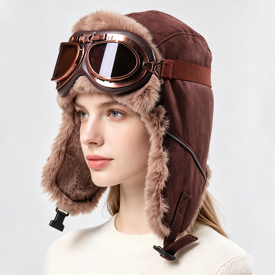 Chapéu de Aviador Vintage com  - Winter Trapper Hat avaliação e preço